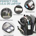 BIKROD Backpack for Boys Men, School Backpack for Teens Girls, Lightweight - Image 2