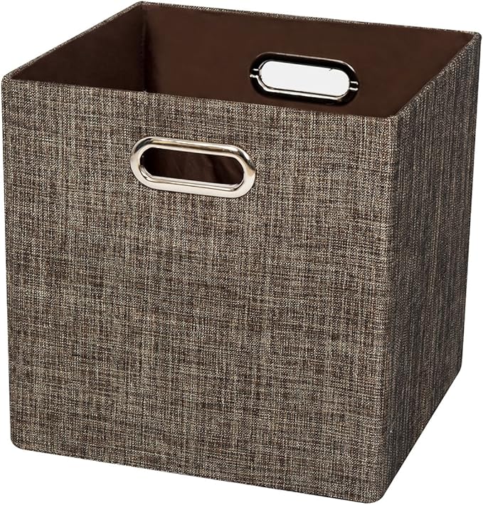 Storage Bins Cube Containers Boxes, Thick and Heavy Duty Fabric Drawers - Image 5