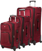 SwissGear Sion Softside Expandable Roller Luggage, 3-Piece Set by SwissGear