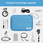 SELLYFELLY Travel Electronics Organizer Portable Cable Organizer Bag - Image 3
