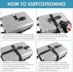 Travel Inspira Luggage Straps for Suitcases - Image 4