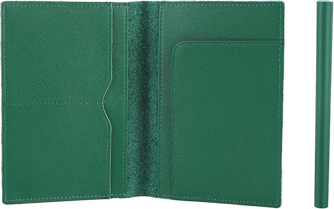 STAR VISTA Albatross Leather Travel Passport Holder, Minimalist Design by STARVISTA