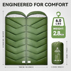 Sleeping Bags for Adults Cold Weather, Waterproof, Lightweight Camping Sleeping - Image 3