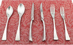 24-Piece Flatware Set, Extra Thick Heavy Duty by Uniturcky