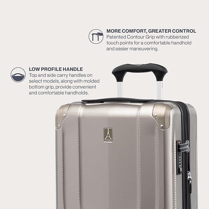 Travelpro Pathways 3 Hardside Expandable Luggage, 8 Spinner Wheels, Lightweight - Image 3