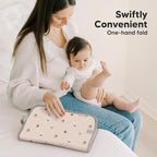 KeaBabies Portable Diaper Changing Pad, Easy Wipe Clean - Image 6