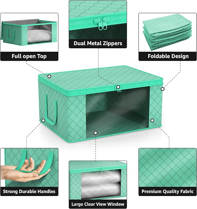 Sorbus Medium Clothes Storage Bags - Image 5
