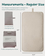 Lily Miles Diaper Changing Pad Portable, Baby Changing Mat - Image 4