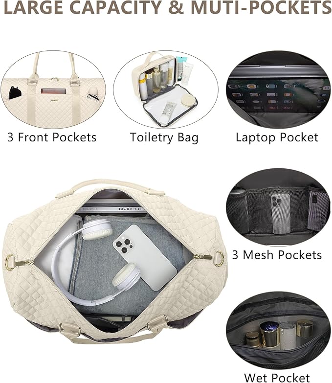 Weekender Travel Duffle Bag for Women - Image 4