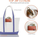 CB STATION Medium Classic Canvas Tote Bag - Image 3