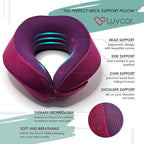 Premium Quality Memory Foam Travel Neck Pillow Bundle - Image 2