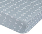 Crane Baby Soft Cotton Crib Mattress Sheet, Fitted Sheet by CraneBaby