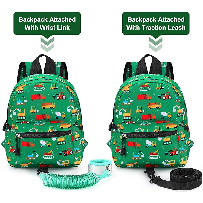 Accmor Toddler Backpack with Leash, Cute Baby Backpack with Anti Lost Wrist Link - Image 4