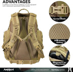 52L Tactical Backpack Military Molle Assault Pack - Image 4