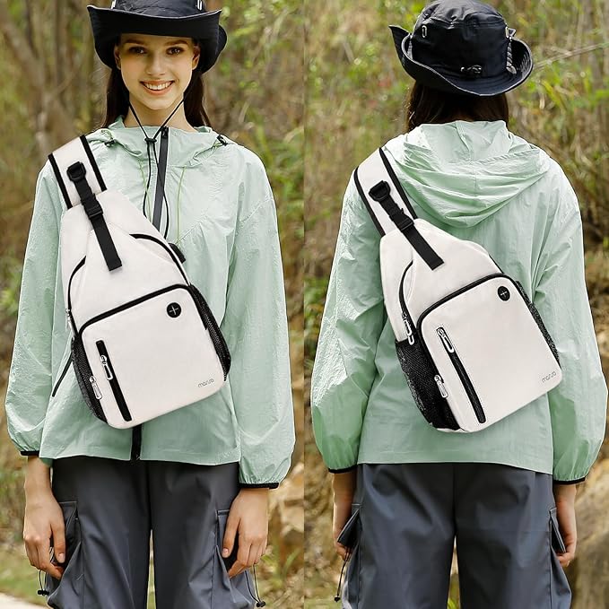 MOSISO Sling Backpack Bag, Crossbody Shoulder Bag Travel Hiking Daypack Chest - Image 6