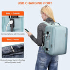 PIJUSHI Travel Backpack for Women Expandable Carry on Luggage Backpack Airline - Image 6