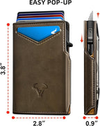 BULLIANT Men Wallet Gift Boxed, Slim Front Pocket Wallet Money Clip Card Holder - Image 2