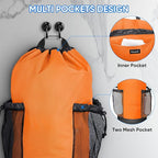 BALEINE 150L Laundry Bag Backpack, 900D Oxford Fabric Large Travel Laundry Bags - Image 4