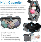 Accmor Insulated Side Sling Stroller Saddle Bag Organizer, Universal Stroller - Image 4