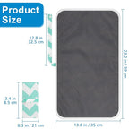 Accmor Portable Diaper Changing Pad, Waterproof Foldable Baby Changing Mat - Image 7