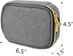 Teamoy Small Jewelry Travel Case, Portable Jewelry Organizer Bag - Image 5