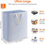 Lifewit 2 Pack Laundry Hamper Large Collapsible Laundry Basket, Freestanding - Image 3
