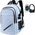 FENGDONG 17.3 inch Large Laptop Backpack Durable Waterproof Travel College by FENGDONG