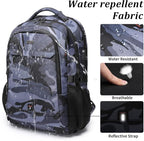 DUSLANG 17 Inch Travel Laptop Backpack Water Resistant Hiking Backpack - Image 5
