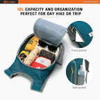 SKYSPER Small Daypack 10L Hiking Backpack Packable Lightweight Travel Day Pack - Image 4