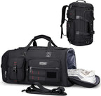 WITZMAN Travel Duffel Bags for Men Large Carry On Weekender Overnight Bag 3 in by WITZMAN