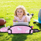 Kids Travel Tray (Dark Pink)