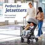 Graco Ready2Jet Travel System – Overhead Friendly Compact Travel Stroller - Image 6