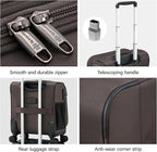 Hanke 16 Inch Underseat Carry On Luggage - Image 9