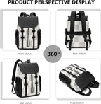KingTo Laptop Backpack for Men Luxury Anti-Theft Travel Backpack Casual - Image 3