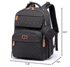 BabbleRoo Diaper Bag Backpack, Travel Backpack - Image 10