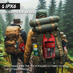 250 PCS Waterproof First Aid Kit, Roll Top Reflective Boat Dry Bag Bug Out Bags - Image 4