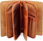 Genuine Leather Nomad Organizer Travel Wallet | Women's Wallet Clutch Passport - Image 8