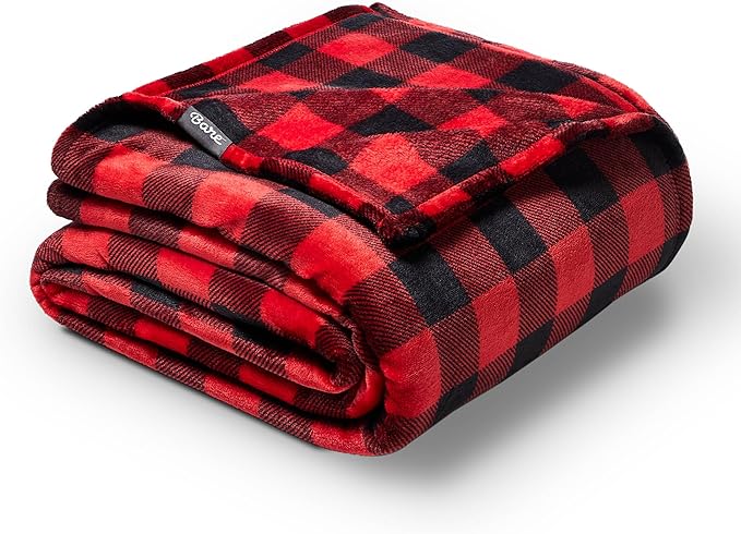 Bare Home Textured Fleece Blanket by BareHome