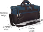 DALIX 17" Blank Duffle Bag Duffel Bag Travel Size Sports Durable Gym Bag - Image 5