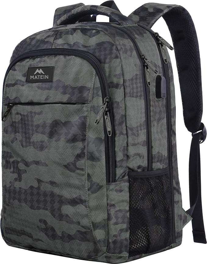 MATEIN 17.3 Inch Computer Backpack, Extra Large TSA Friendly Travel Laptop by MATEIN