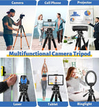 JOILCAN Tripod for Camera, Phone Tripods for Video Recording Photo Vlog - Image 4