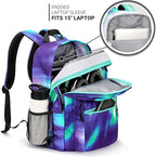 ZORFIN 26L Backpack for College, and Travel: Water Resistant Bookbag - Image 4