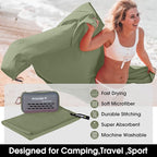 4Monster Camping Towels Super Absorbent, Fast Drying Microfiber Travel Towel - Image 2