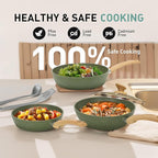 MAISON ARTS 30 Piece Pots and Pans Set Non Stick, Kitchen Cookware & Bakeware - Image 8