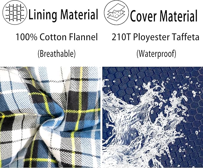 0 Degree Sleeping Bag 100% Cotton Flannel XXL - Image 3