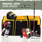 Jetstream Heavy Duty Multi Pocket Durable Sports Gym Equipment Travel Duffel Bag - Image 3