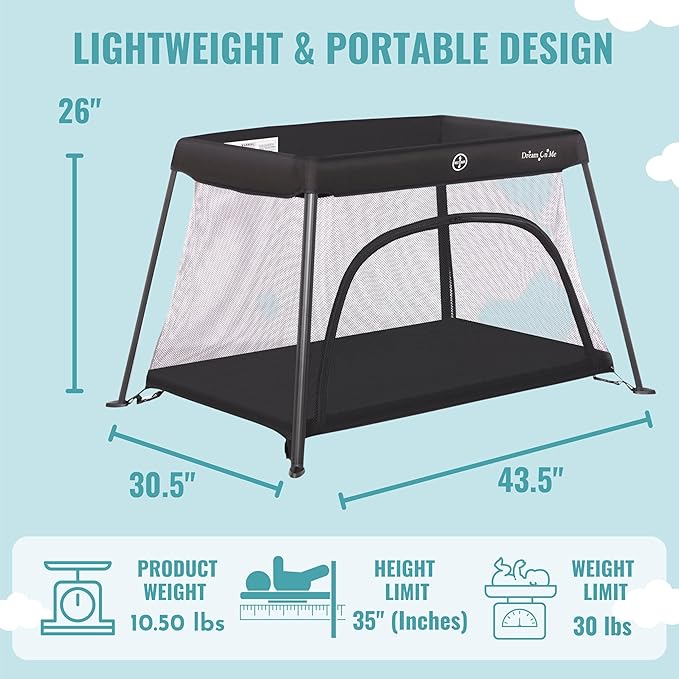 Dream On Me Travel Light Playard - Image 3