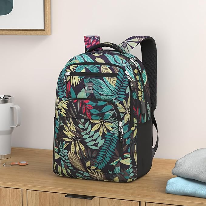 Laptop Backpack, Business Travel Anti Theft Slim Durable Laptops Backpack - Image 2