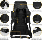 Mardingtop 60L Military Internal Frame Backpack - Image 5