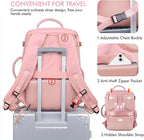 Beraliy Travel Backpack for Women, Airline Approved Bag, Carry On Waterproof - Image 5